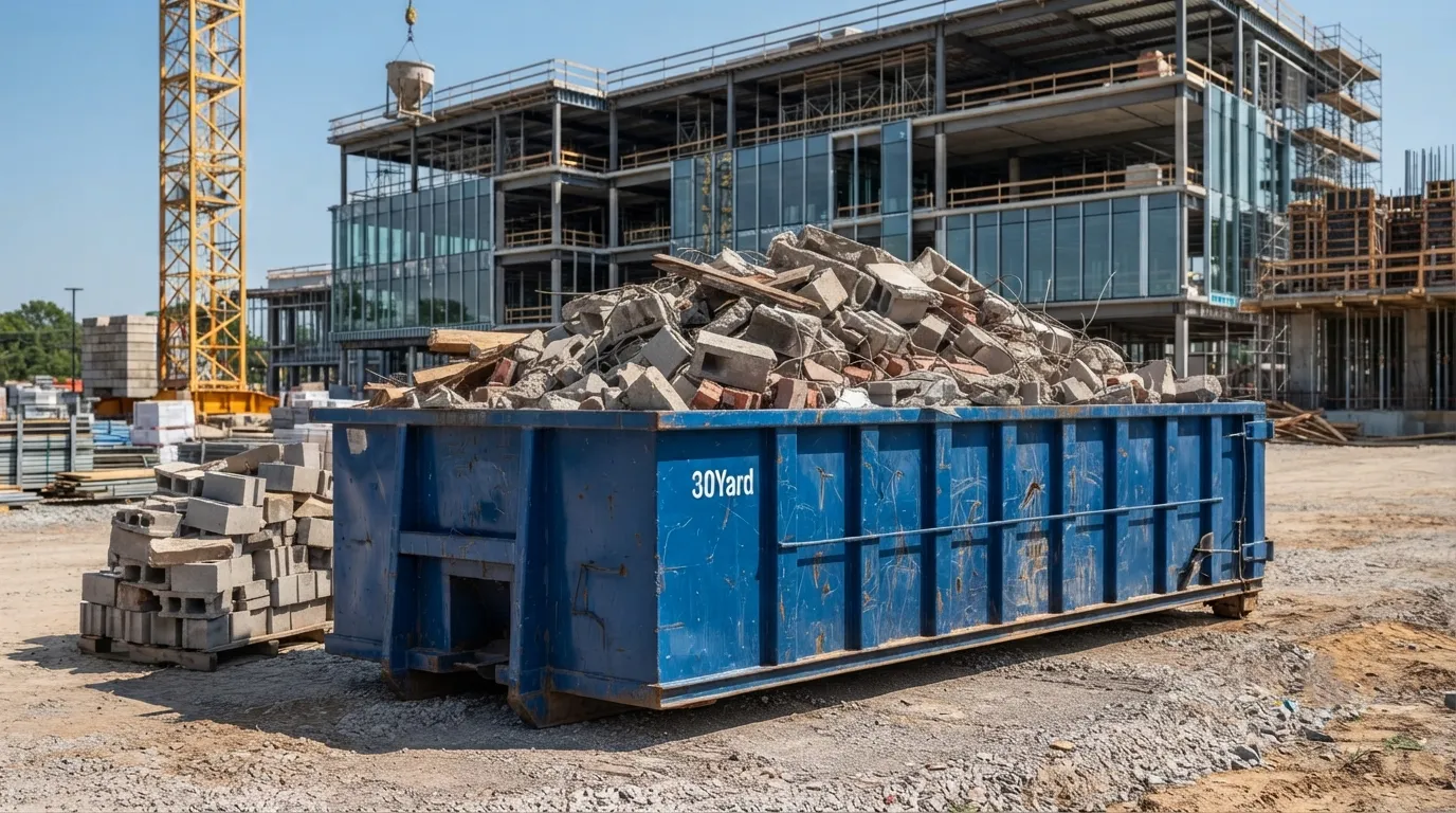 30 Yard Dumpster Rental in Downtown DC, DC