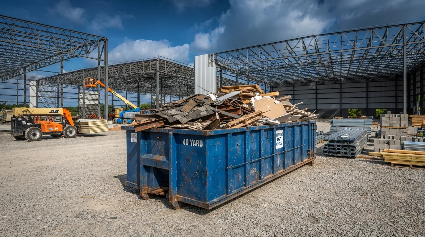 40 Yard Dumpster Rental in Downtown DC, DC