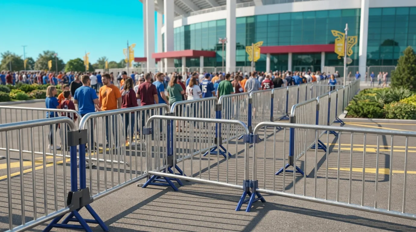 Crowd Control Barrier Rental in Downtown DC, DC