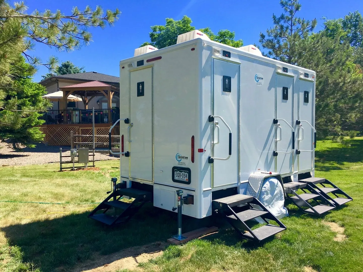 Luxury Restroom Trailer in Downtown DC, DC