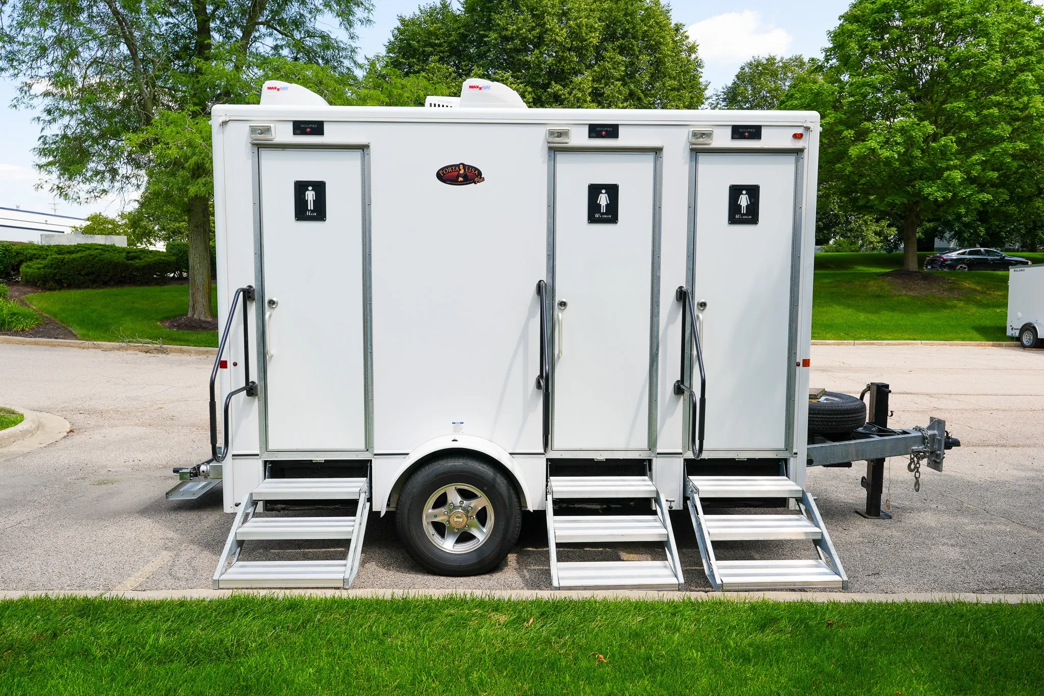 Restroom Trailer Rental in Downtown DC, DC