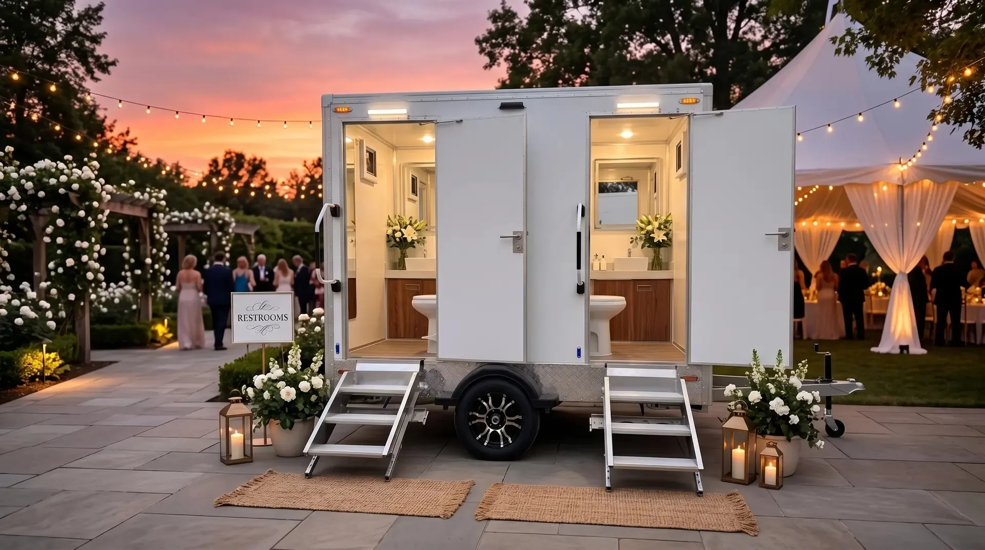 Wedding Restroom Rental in Downtown DC, DC